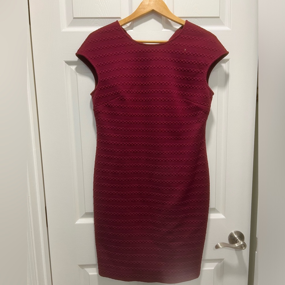 Donna Morgan Red Dress Size 10